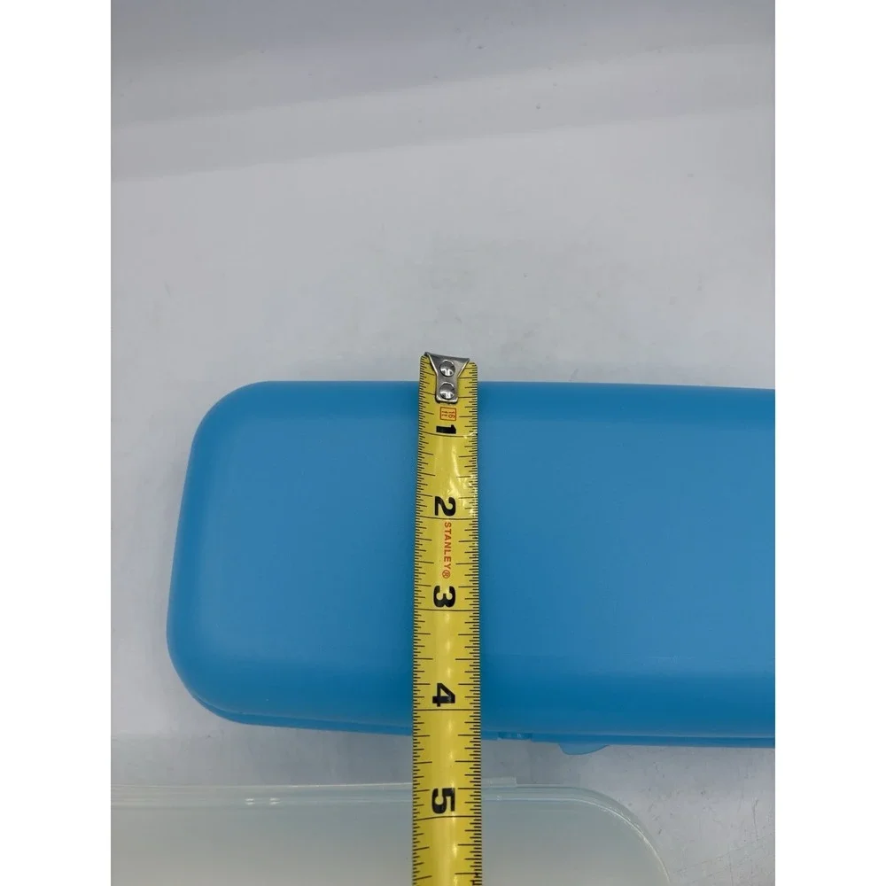Tupperware Lunch Containers Maxi Twin To Go Oyster Case Pencil Box Lot of‎ 2